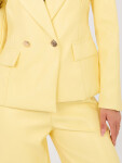 Dámské sako IT MA FL10092.15 Světle žlutá - FPrice světle žlutá L/XL