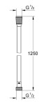 GROHE - Sprchová hadice 125 cm, Cool Sunrise 28362GL1