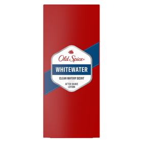 Old Spice Whitewater After Shave Lotion 100ml Perfume Quality Scent, Refreshing Lotion for Face