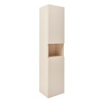 Koupelnová skříňka vysoká SAT Feel 36x165x32 cm béžová mat SATFEELV36BE SATFEELV36BE