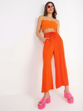 Kalhoty oranžová