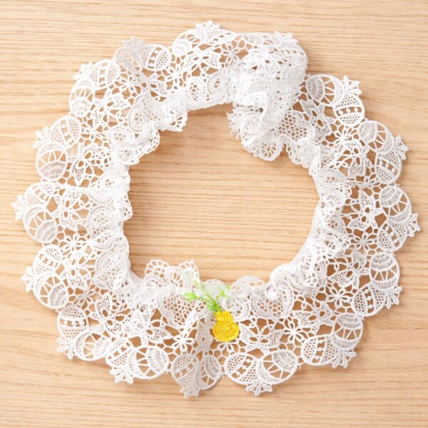 DumDekorace Dekorativní krajka do velikonočního košíku v několika velikostech Priemer: 20 cm