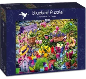 BLUEBIRD Puzzle Vítejte v naší zahradě