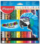 Pastelky Maped Color'Peps Animals