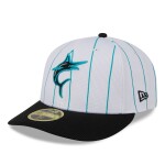 New Era Pánská kšiltovka Miami Marlins MLB 2025 Batting Practice Low Profile 59FIFTY Fitted Velikost: 7 3/4