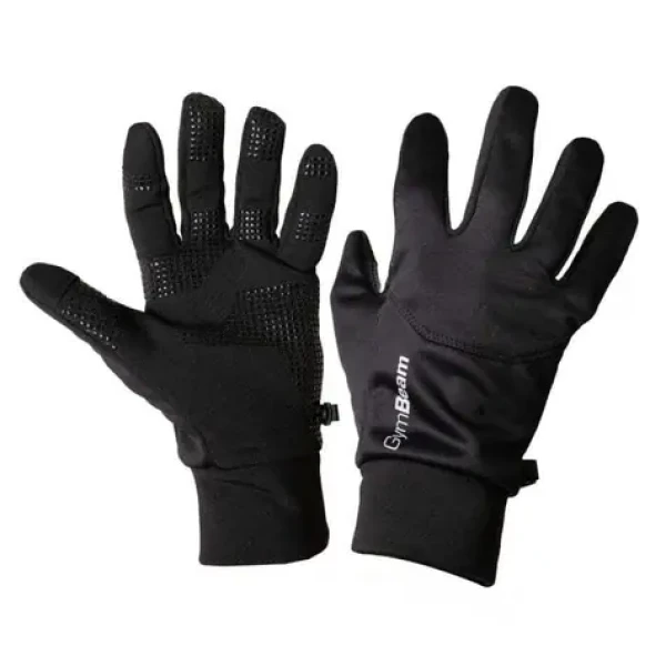 Větruodolné rukavice Alpine - GymBeam (XL, černá) (109864-4-XL)