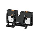 Weidmüller 2876670000 průchodková svorka pružinové připojení , konektor černá 25 ks