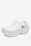 Pantofle Crocs BELLA CLOG 210062-100 Materiál/-Syntetický