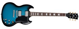 Gibson SG Standard '61 Stop Bar Pelham Blue Burst