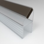 HOPA - Magnetický těsnící profil 45°, na sklo 8mm, délka 2 bm BT3020371