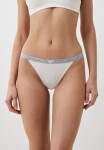 Dámské tanga 164282 4R221 00010 bílé Emporio Armani