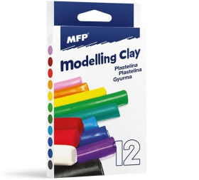 Modelovací hmota - sada 12 ks
