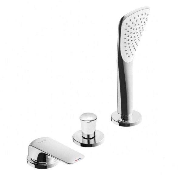 KLUDI - Ameo Baterie na okraj vany, 3-otvorová instalace, chrom 414480575