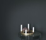 Ferm Living Mosazný adventní svícen Circle Brass, zlatá barva, kov