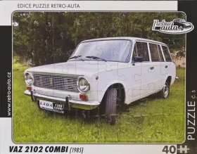 RETRO-AUTA Puzzle č.05 VAZ 2102 COMBI (1985)