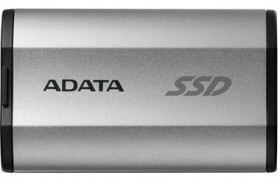 ADATA SD810 2TB stříbrná / Externí SSD / USB 3.2 Gen 2 / čtení: 2000MBps / zápis: 2000MBps (SD810-2000G-CSG)