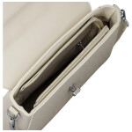 Elegantní dámská koženková kabelka na rameno Ciri, béžová