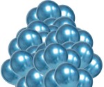 Balónky chromové modré 50 ks 30 cm balonky.cz Balónky chromové modré 50 ks 30 cm balonky.cz