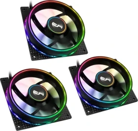 Cryorig Crona S černá / Ventilátor / PWM / ARGB / 120mm / 3 ks (CR-XRS3)
