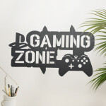 Samolepka Gaming zone Barva: růžová, Velikost: 40 x 24 cm