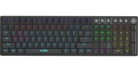 IBOX Aurora K-6 černá / Herní klávesnice / mechanická / KRGD Red switch / RGB / 2,4 GHz + BT / numerická klávesnice (IKGMK6)