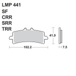 Brzdové destičky APracing přední stejné jako Lmp501