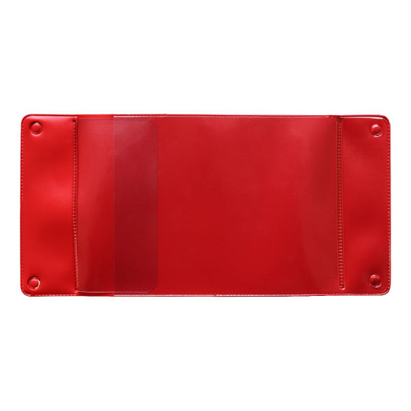 Djois závěsná kapsa s otvory, A6, PVC, červená, 10 ks