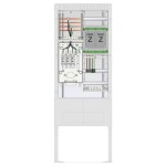 ABN SZ175EE2403 Venkovní rozvodnice s elektroměrem Obsah 1 ks