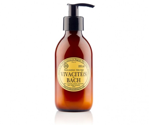 Les Fleurs de Bach vitalizující a energizující hydratační tělové mléko Vivacité(s) 200ml