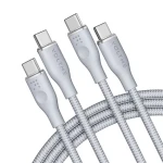 VOLTME Powerlink Rugg Series CTC Kabel USB-C(M) 5A/100W 1.8m šedá / 2x USB-C(M) (C2064)