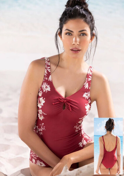 Dámské jednodílné plavky Siélei FW50 Bordó 90 B