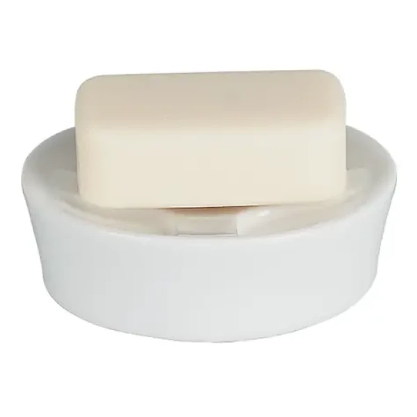 Spirella MAX LIGHT mýdlenka bílá / porcelán (7610583601872)