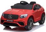 Mamido Dětské elektrické autíčko Mercedes-Benz GLC 63S 4x4 červené