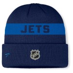 Fanatics Pánská zimní čepice Winnipeg Jets NHL Authentic Pro A/Cap Cuffed Beanie