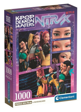 Puzzle Kpop Demon Hunters Compact 1000 dílků