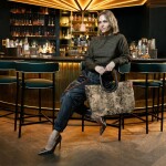 Nákupní taška Reisenthel Loopshopper L Jacquard brown