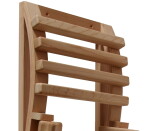 Ergonomická zádová opěrka pro infrazářič 350 W/500 W, cedr