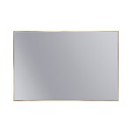 Erga Rectangle, obdélníkové zrcadlo 120x80 cm, zlatý rám, ERG-V01-RECTAGLE-1280-GD