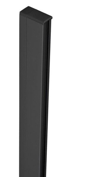 POLYSAN - ZOOM BLACK rozšiřovací profil pro nástěnný pevný profil, 15 ZL915B