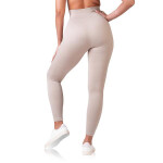 Dámské módní legíny RELAX & GO RIB OPTIC LEGGINGS - BELLINDA - taupe L