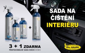 Koch Chemie Sada na čištění interiéru vozidel Koch 3+1 výrobek Zdarma EG798