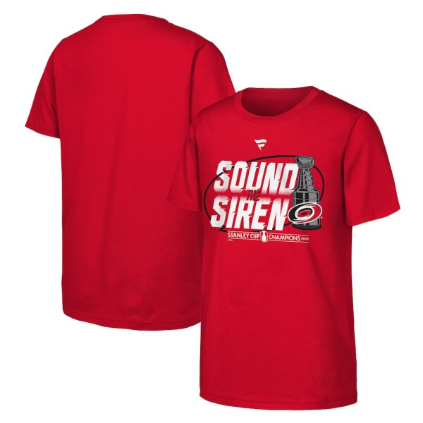 Fanatics Dětské tričko Carolina Hurricanes NHL 2026 Stanley Cup Champions Parade Velikost: Dětské S (6 - 8 let)