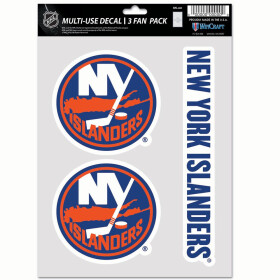 Wincraft Samolepka New York Islanders NHL Multi-Use Set (3 ks)% 1 ks