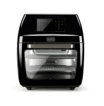BlackDecker BXAFO1200E / Horkovzdušná trouba s fritézou / 1700 W / 12 l / rotisserie / dotykové ovládání (ES9730030B)