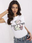 Tričko NM TS JX 09328.65P bílá růžová jedna velikost