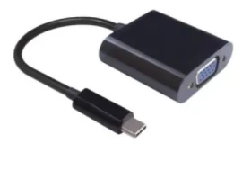 MicroConnect adaptér USB3.1 C (M) - VGA (F) / 20cm / černá (USB3.1CVGA)