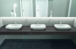 DURAVIT - DuraStyle Umyvadlo na desku, 600x380 mm, bez přepadu, bílá 0349600000