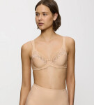 Dámská podprsenka Modern Lace+Cotton W02 - BROWN - sv. béžová 00EP - TRIUMPH BROWN 85E