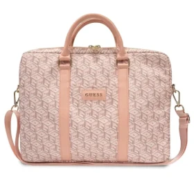 Guess PU G Cube Computer Bag 15/16"" Pink 3666339113001