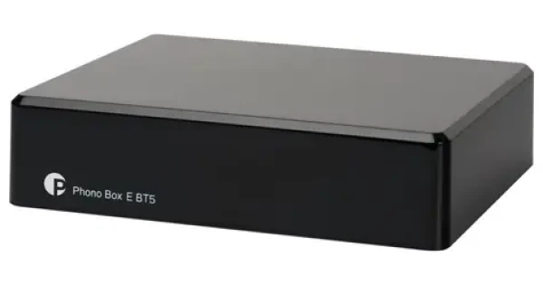 Pro-Ject Phono Box E BT 5 černá / Gramofonový předzesilovač s Bluetooth vysílačem (9pphebt5b)